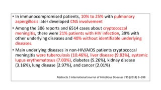 Central Nervous System Fungal Infection | PPTX