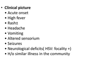 Cns infection 2019 | PPTX