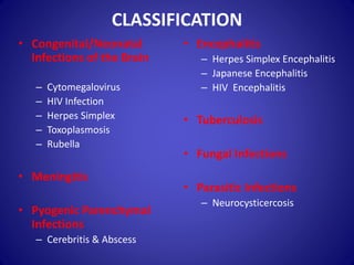CNS infections | PPTX
