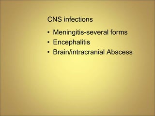CNS infections ..Fitsum.ppt neurology lecture of infection | PPT