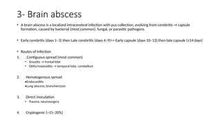 CNS infections brain abscess meningitis.pptx