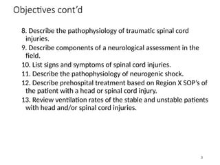 Comprehensive Overview of Head and Spinal Cord Injuries: Anatomy ...