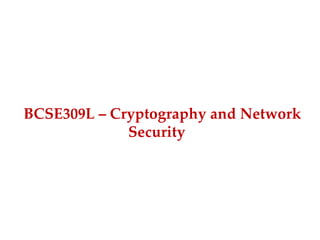 BCSE309L – Cryptography and Network
Security
https://www.comparitech.com/blog/information-security/md5-algorithm-with-examples/
 