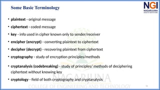CNS Module 1 in cryptography and network security | PPTX