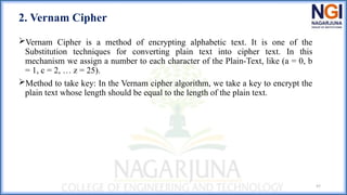 CNS Module 1 in cryptography and network security | PPTX