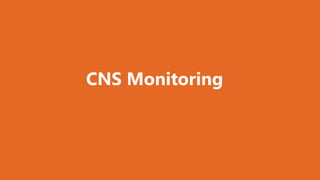 CNS Monitoring
 