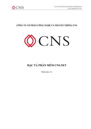 Giới thiệu giải pháp quản trị doanh nghiệp CNS.NET