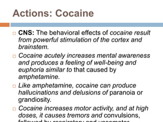 Cns stimulants