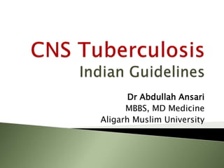 Dr Abdullah Ansari
MBBS, MD Medicine
Aligarh Muslim University
 