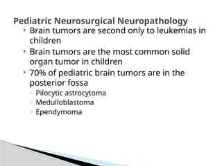 Pediatric Central nervous system TUMOURS.pptx