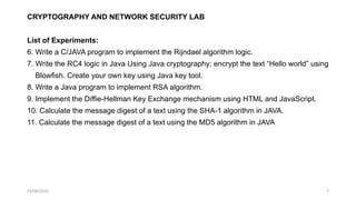 It is about the computer networks and security concepts | PPTX