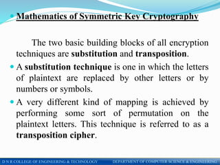 Number Mapping Cryptograph CNS UNIT-II.pptx