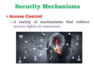Securing Mechanism CRYPTOGRAPHY & NETWORK SECURITY - unit 1 | PPTX