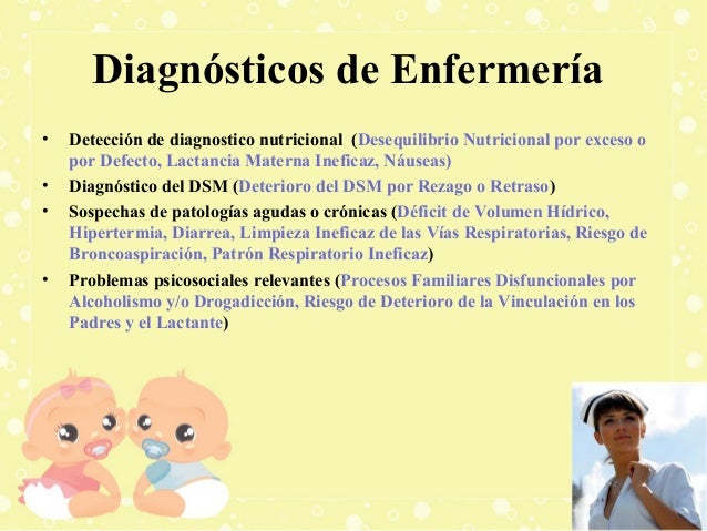 Ejemplos De Diagnosticos De Enfermeria En Pediatria