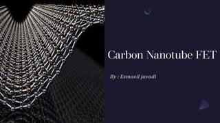 Carbon Nanotube FET
 