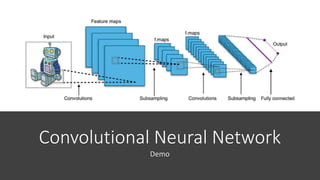 Convolutional Neural Network
Demo
 