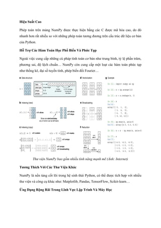 NumPy Là Gì? Tìm Hiểu Tổng Quan Về Thư Viện NumPy Trong Python | DOCX