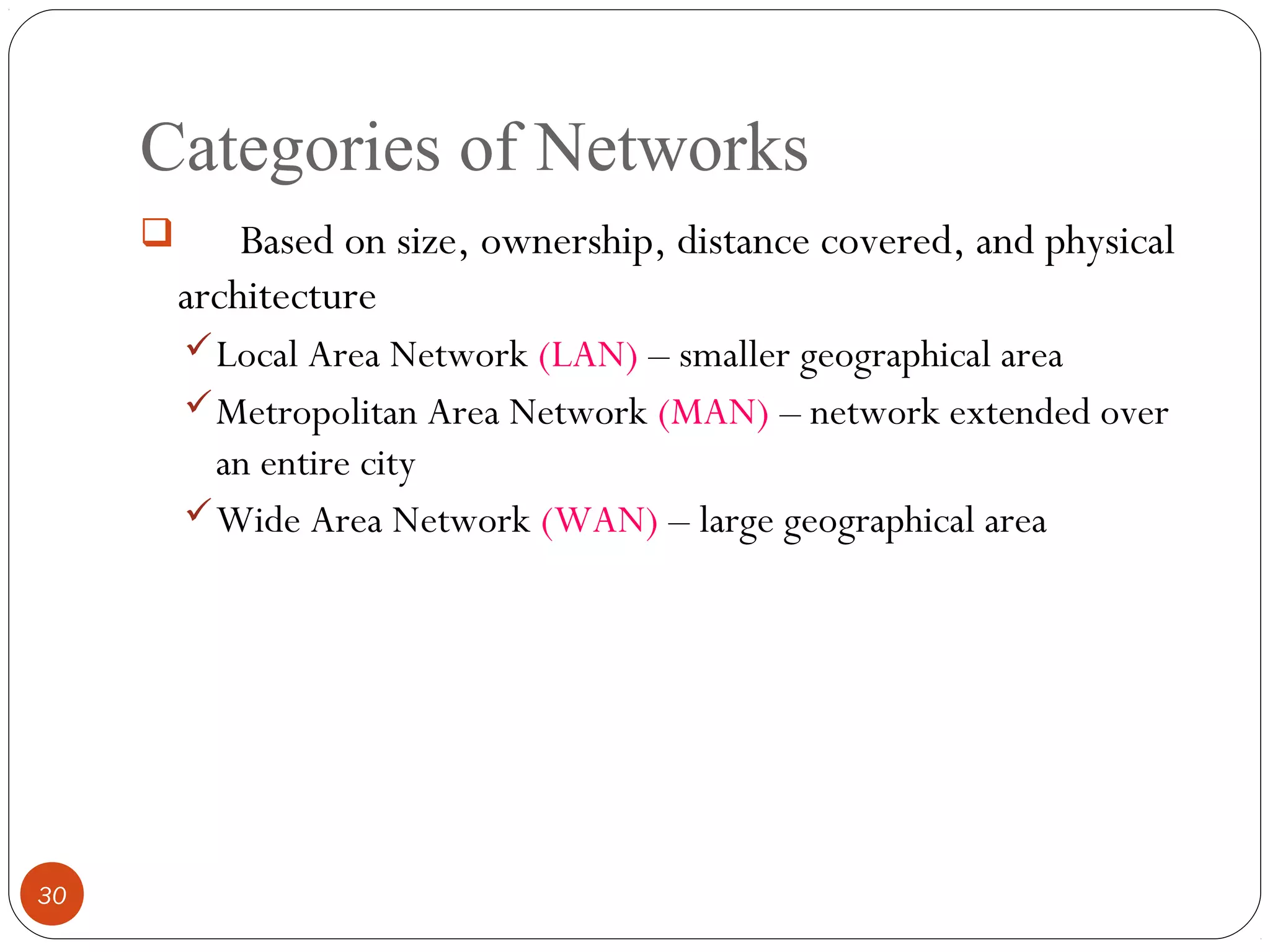 Computer Network Fundamentals | PPT