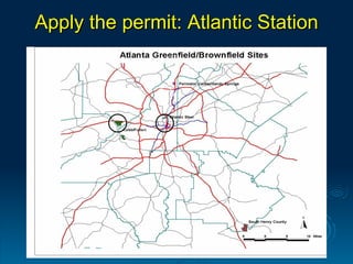 Apply the permit: Atlantic Station
 