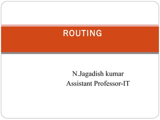 Routing protocols | PPT