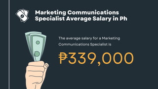 Why should you
consider a career
in marketing
communications?
 