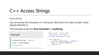 C++ Numbers and Strings.pptx
