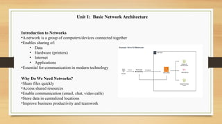 Computer Networks - Network Goals - Packet Switching | PPTX