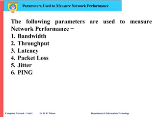 UNIT 1 INTRODUCTION TO COMPUTER NETWORK Network Architectures | PPTX