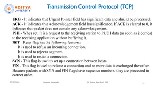 Comprehensive Overview of Transport and Application Layer Protocols in ...