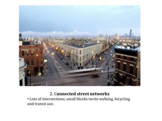 Residents of the new infill development in Milwaukee (background) live above stores and cafes. Image: The Passeggio, Brady Street, Milwaukee