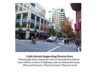 Connected network creates short direct routes, efficient multi-directional travel for people and cars.Images:  Keep Houston Houston (l), LEED for Neighborhood Development (r)