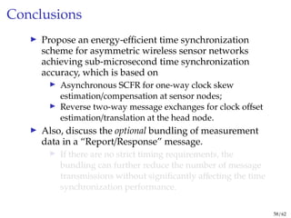 Energy-Efficient Time Synchronization in Wireless Sensor Networks | PDF