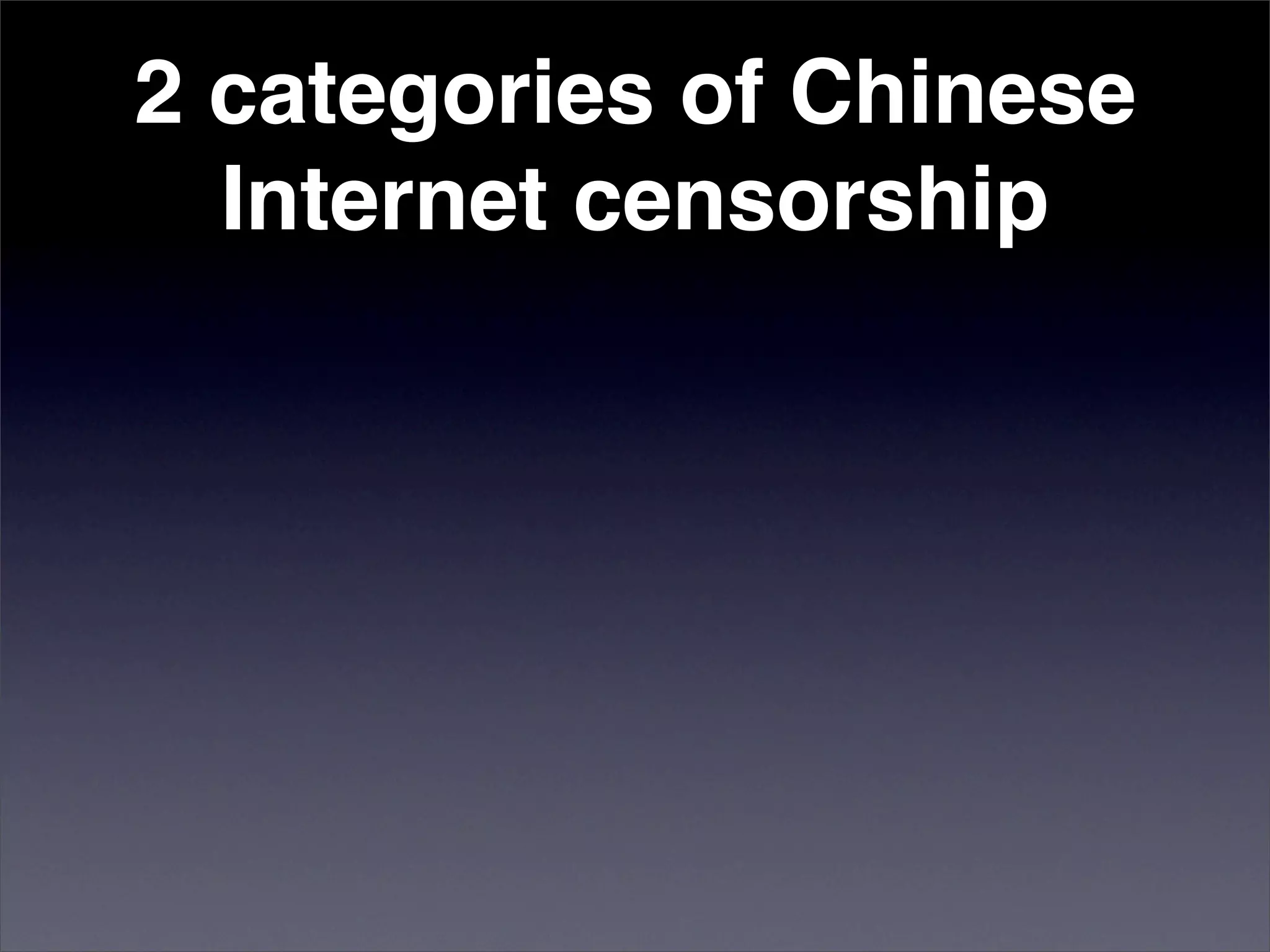 Censorship by Chinese Blog-hosting Companies