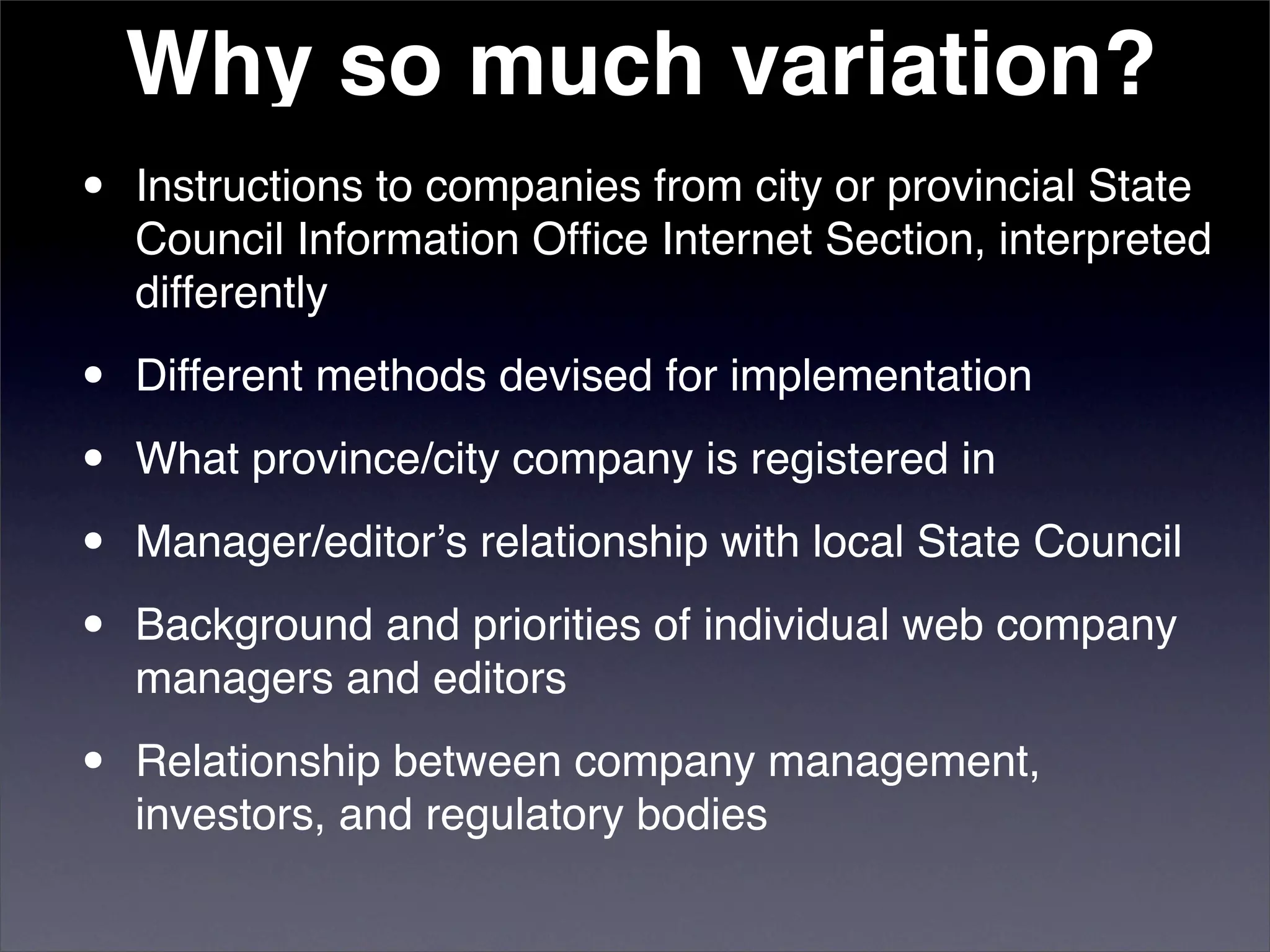 Censorship by Chinese Blog-hosting Companies