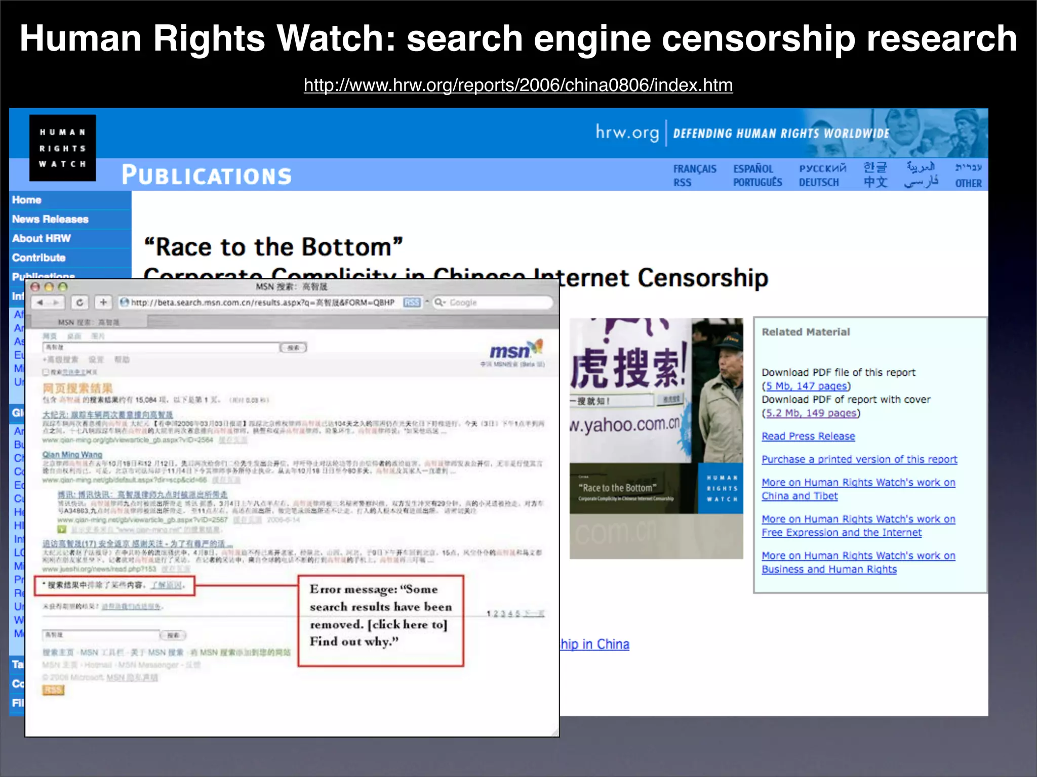 Censorship by Chinese Blog-hosting Companies