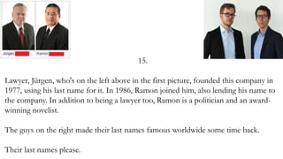 Biz Tech (Business and Technology) Quiz National Law School (NLSIU) 2…