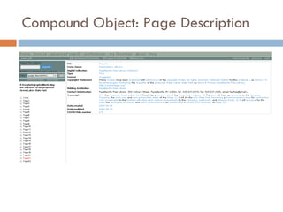 Compound Object: Page Description 