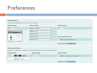 Preferences 