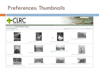 Preferences: Thumbnails 