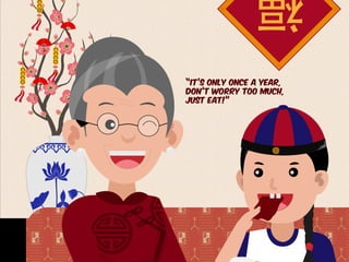 “It’s only once a year,
Don’t worry too much,
just eat!”
 