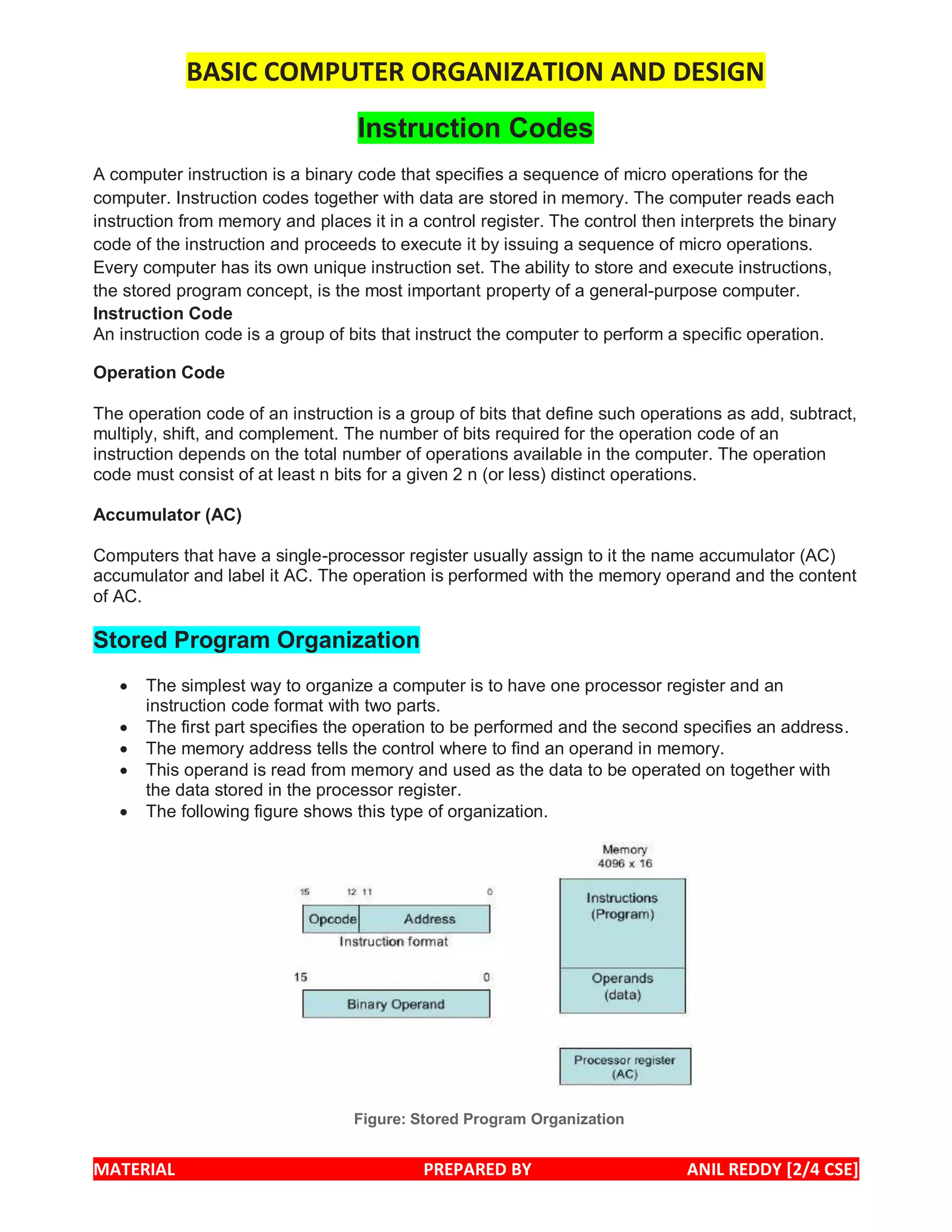 BASIC COMPUTER ORGANIZATION AND DESIGN | PDF | Operating Systems ...