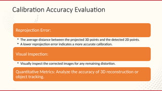 Geometric Camera Calibration Models imag | PPTX
