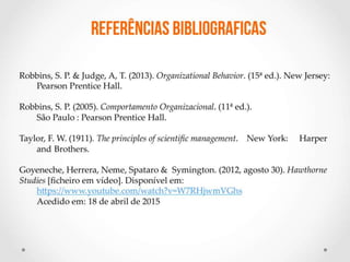 Comportamento Organizacional