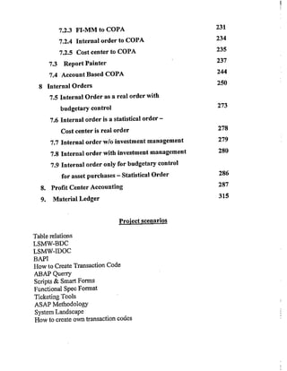 SAP CO  by upendar reddy,icwai