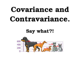 Covariance and
Contravariance.
Say what?!
 