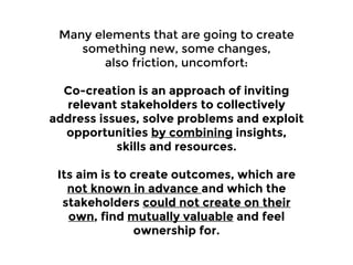 Co Creating Change Co creating Change | PDF