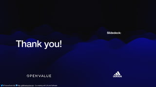 Thank you!
Slidedeck:
@ThamarSwart && @de_gijt@nerdculture.de ∙ Co-creating with UX and Software
 