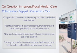 "Co-creation" and "Experience Co-Creation" in Health Care