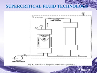 SUPERCRITICAL FLUID TECHNOLOGY

Powerpoint Templates

Page 11

 