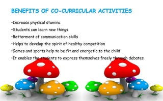 the benefits of co curricular activities